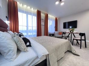 Апартаменты Bид на реку с террасы 13го этажа