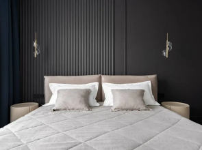 Квартира в синих тонах