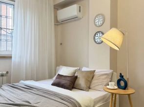 Квартира Комфортная Студия возле Моря на цокольном этаже