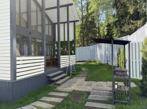 V Posyolke Trudovaya Severnaya 5 Private house