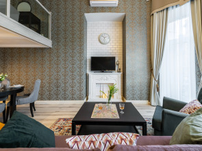 Апартаменты D на Чайковского с одной спальней №2