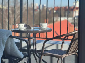 Квартира 2-х комнатная в тихом центре Калининграда с открытой террасой и видом на Кафедральный собор