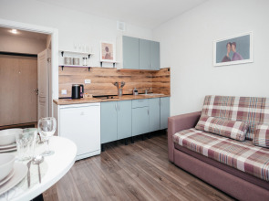 Квартира Стильная 1К Рядом с Зоопарком и Набережной 1-я Подлесная 1