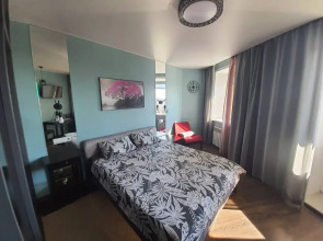 Апартаменты Студия с Балконом и Видом на Город на Гагарина