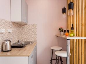 Апартаменты Уютная у стадиона на 1 этаже