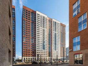 Апартаменты Светлая Студия Рядом с Метро Нижегородская