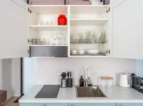 Квартира Двухуровневaя дизайнерская четырехместная