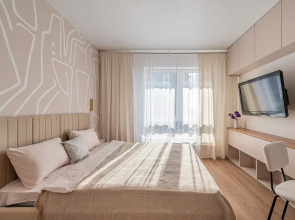 Апартаменты Светлая и уютная студия на берегу Исети