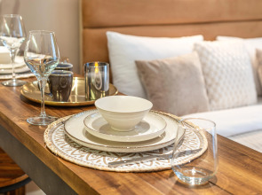 Квартира Vintage Haven Studio - Bohemian Style in Alliance Palace