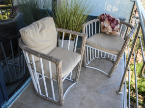 Апартамент Люкс Красивейший в ЖК «Барселона парк» с большим балконом и видом на море