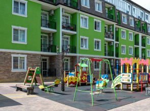 Апартаменты Red Apartments Арт Лайт Сити Микеланджело