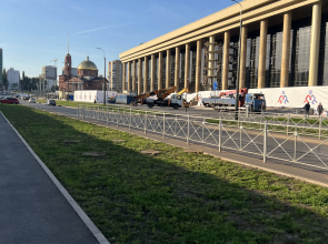 Квартира Евродвушка у планеты-пыльная роза