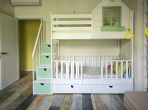 Квартира Комфортная с Просторной Гостиной, Спальней, Детской, Кабинетом и Двумя Санузлами