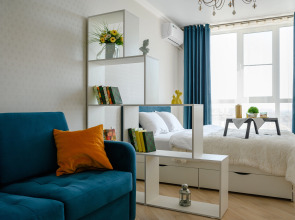 Квартира Green FOX с современным ремонтом в ЖК Лотос Парк