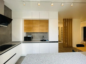 Апартаменты Apartburo Студио в бельэтаже у моря