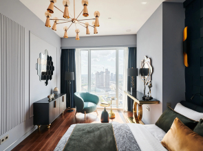 Квартира GM Apartments Шикарная Двушка в Москва Сити в Башне Око