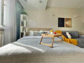 Апартаменты Студия День Ночь с Видом На Горы