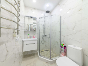 Апартаменты в центре Сочи для 3 гостей ЖК Сокол с видом на море