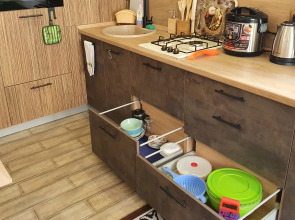 Апартаменты "Наутилус" с балконом в ЖК Черноморский 2