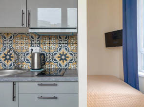 Апартаменты InHome24 Minimalist Haven: студия в современном стиле