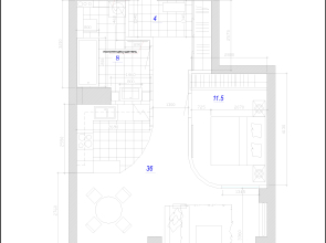 Апартаменты 2-комнатные в центре на Тигровой
