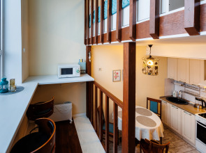 Квартира Двухуровневая с террасой для семьи