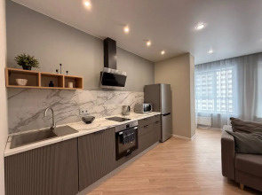 Квартира Новая уютная студия рядом с Аквапарком