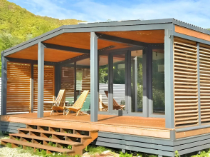 Zagorodny Kompleks na Beregu Reki s Baney Private house