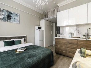 Апартаменты Студия Bon Voyage у метро Окружная