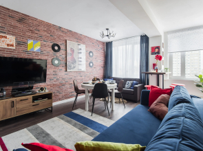 Квартира GM Apartments в стиле Рок-н-ролл с видом на Кремль