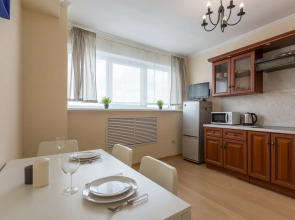 Апартаменты Гости Любят у метро Римская Бежевая