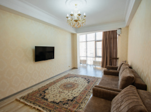 05 Aparts pervaya beregovaya liniya panorama na more i Kaspiysk Flat