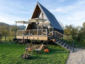 391 A Freym Terrasa S Vidom Na Gory Banya Furako Mangal Private House