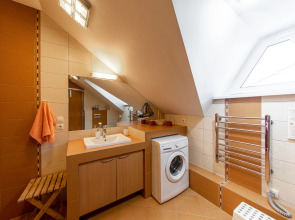 Апартаменты Семейный Таунхаус с Камином и Сауной