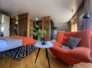 Апартаменты Hygge Karelia в стиле Art Loft