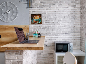 Апартаменты Depart Apart в 5 минутах от вокзала Краснодар 1 с парковкой и красивым видом