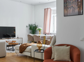 Апартаменты в Скандинавском стиле в центре Москвы