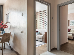 Квартира Moscow Deluxe Apartments Fili Family Suite