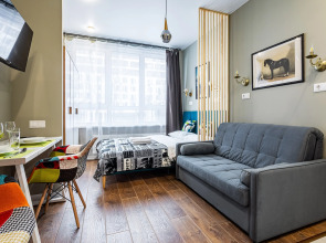 Апартаменты InHome24 Для двоих в новом жилом комплексе