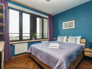 Квартира Lalapart Vintage House с отдельным рабочим кабинетом в небоскребе