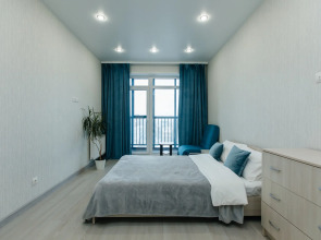 Квартира Комфортная Двухкомнатная с Видом на Реку