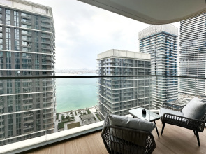 Keyrock Living Seaview Stay at Emaar Beachfront Apartments