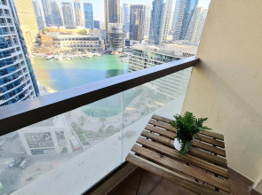 Апартаменты Marco Polo - High-rise 1BR Apt with Amazing Marina Views