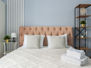 Апартаменты Lalapart Aquamarine с балконом у метро Дмитровская