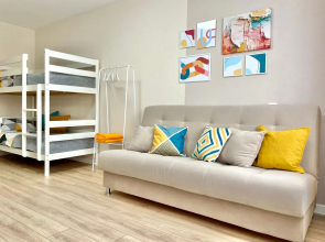 Uyutnaya kvartira vozle akvaparka Letoleto Flat