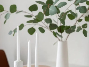 Квартира в синих тонах