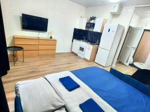 Uyutnaya Studiya Na Samom Vysokom Etazhe V Gorode S Prekrasnym Vidom Flat