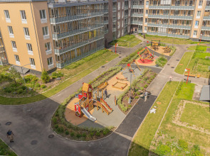 Апартаменты Двухкомнатная Квартира на Мансардном Этаже