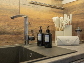 Квартира Студия в новом доме рядом с канатной дорогой