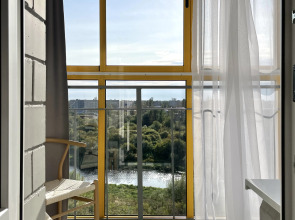 Квартира Новая евродвушка на четверых в современном районе Великого Новгорода